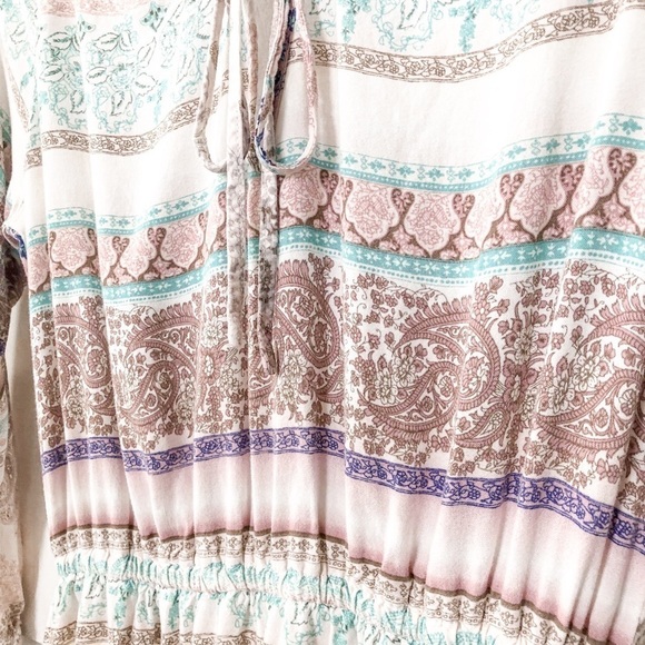 BOHEMIAN Pastel printed Dress - Picture 7 of 13